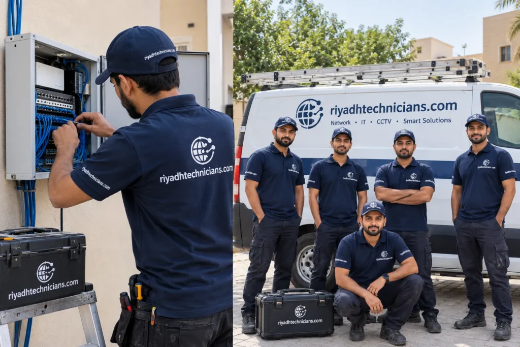 سيارة فريق الخدمات المنزلية في الرياض